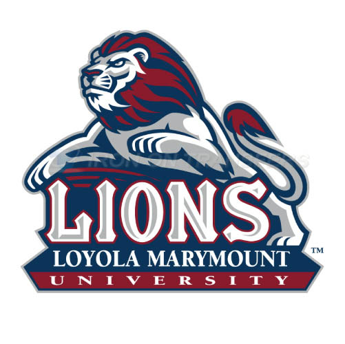 Loyola Marymount Lions Iron-on Stickers (Heat Transfers)NO.4894